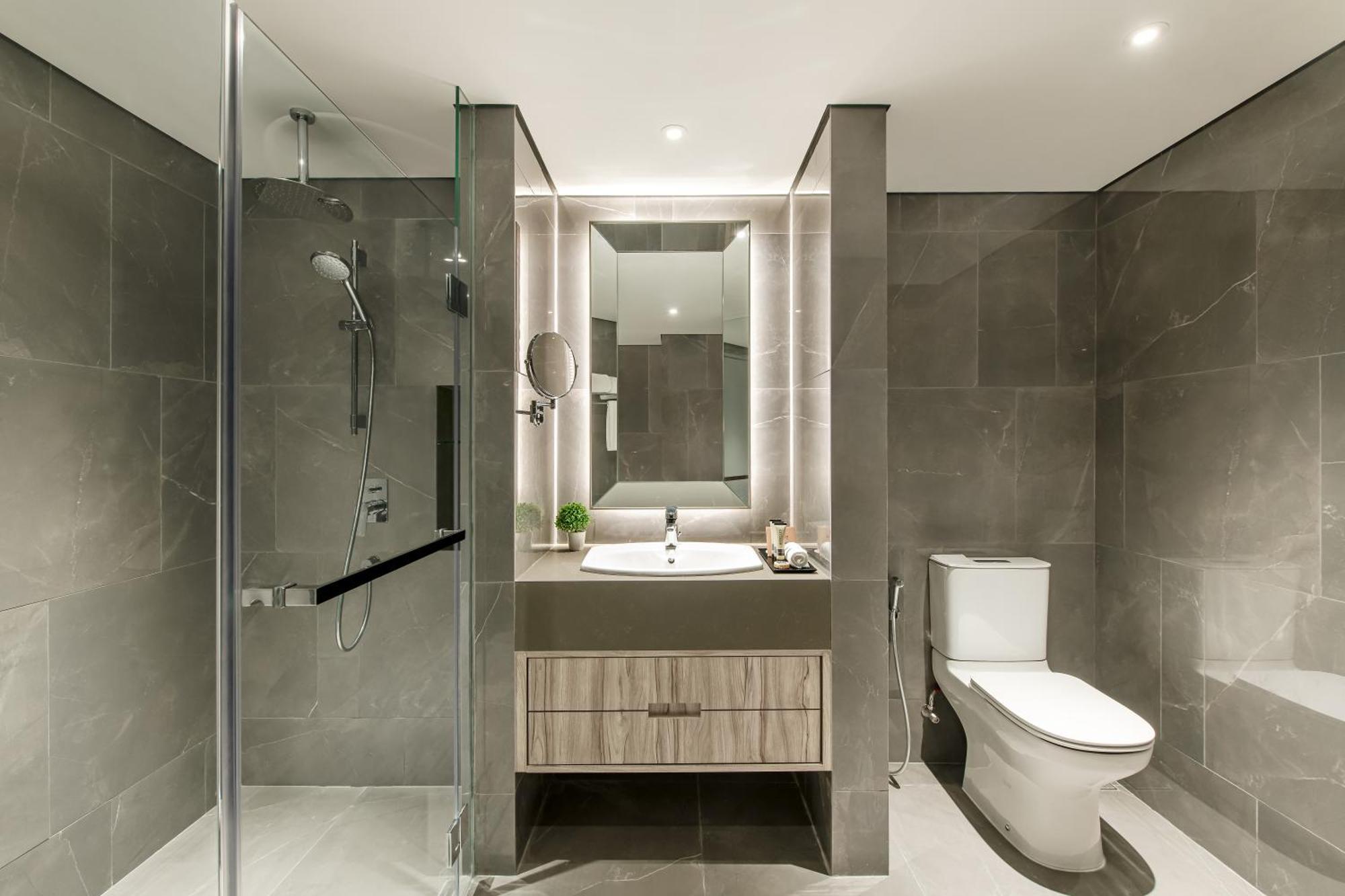 Ascott Gurney Penang Hotel George Town Eksteriør billede Bathroom